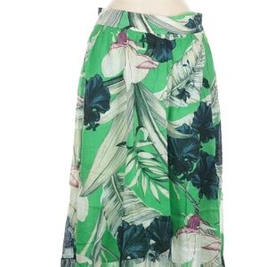 Ann Taylor Leafy Green Skirt
